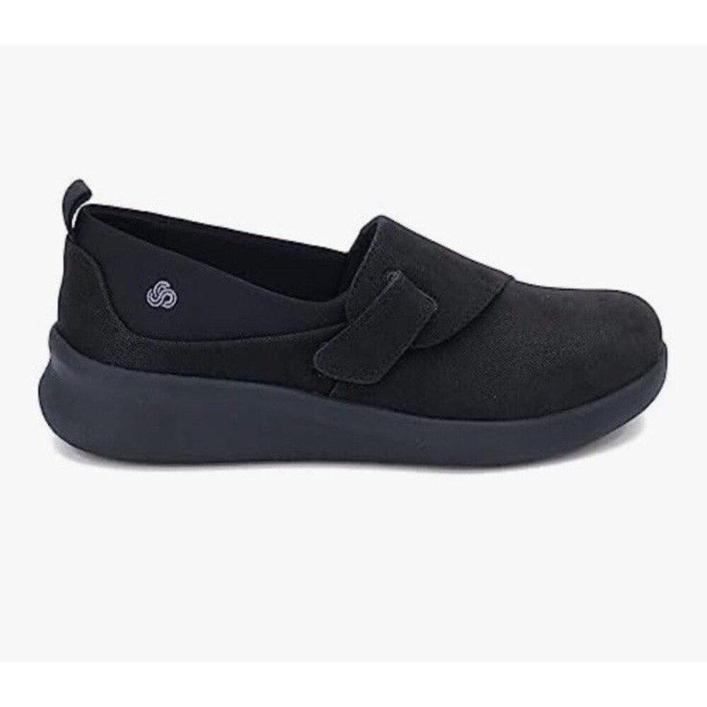 Cloudsteppers Clarks Shoes Womens 9 M Sillian 2.0 Ease Loafers Black 26146969